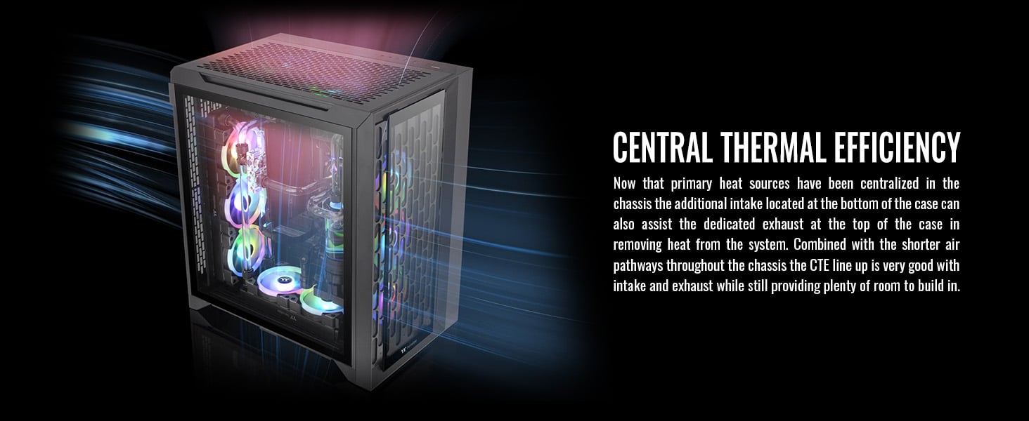 Thermaltake CTE C700 TG ARGB E-ATX Mid Tower Case